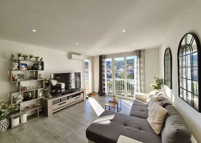 Vue Mer, Climatisation, Plages Et Commerces A Pied *